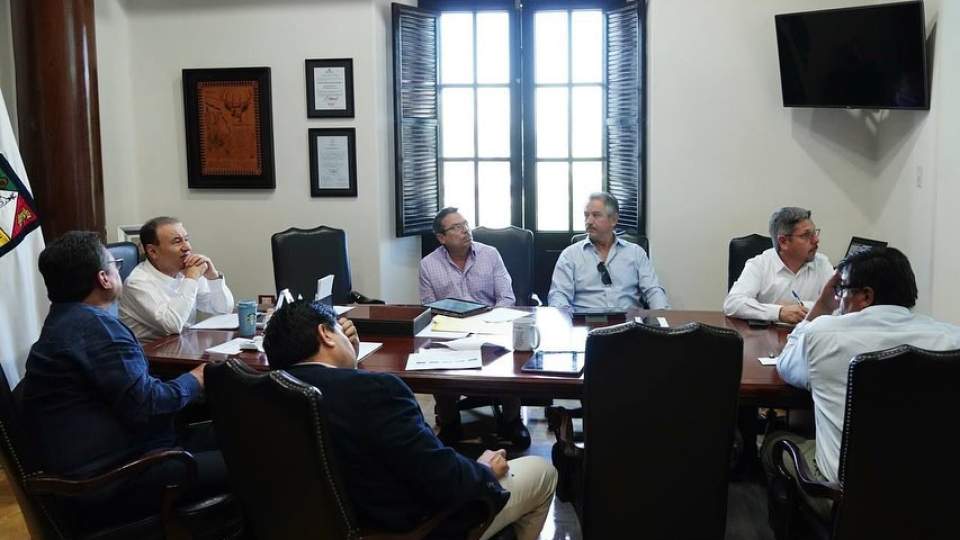 Reunión con Aarón Mastache Mondragón, subdirector general de Infraestructura Hidroagrícola de CONAGUA